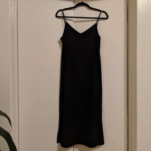 Uniqlo Dresses & Skirts - 90's Black Slip Dress